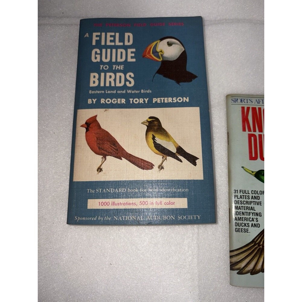 Vintage Bird Field Guides Lot of 2 Paperback Books Birds of America Ducks Geese - Picture 2 of 6